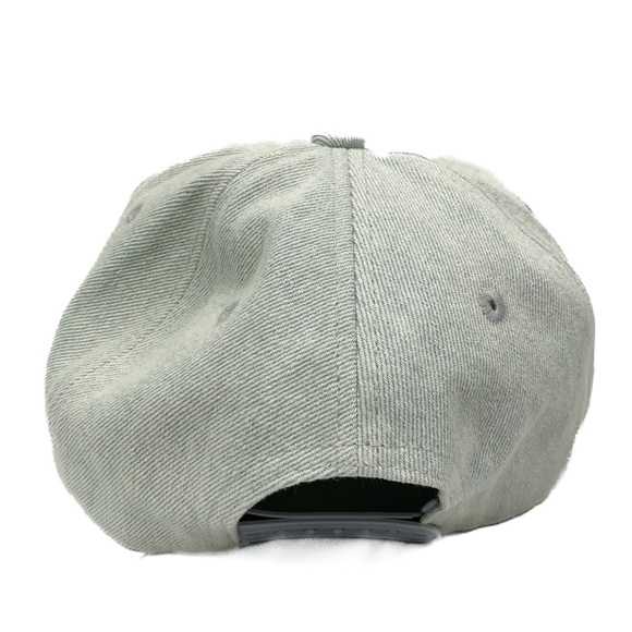 Southern Supply Hat Company Country and Western Trucker Hat Denim Blue Snapback - Picture 4 of 8